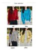 Spring/Autumn Women's Round Neck Double Zipper Wool Cardigan - Loose, Fashionable Outerwear