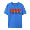 Made In 1980 40th Birthday Cotton Casual Tops Shirt 2024 Newest Student T Shirts Casual Autumn Tshirts