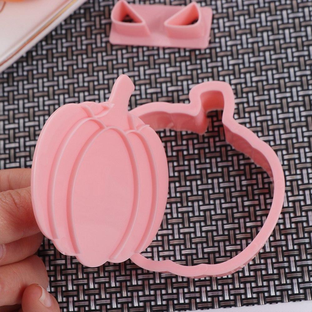 3D Pumpkin Cookie Cut Mold Grimace Pumpkin Pumpkin Biscuit Embosser  Halloween