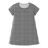 Children's Summer Short-sleeved Casual Fashion Round Neck Dress