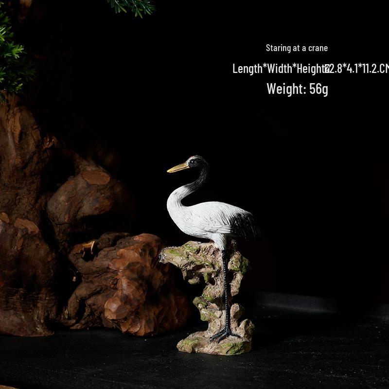 Pebble Bridge Small Boat Ornament: Miniature Water Bonsai Rockery Decoration for Floral Landscapes.