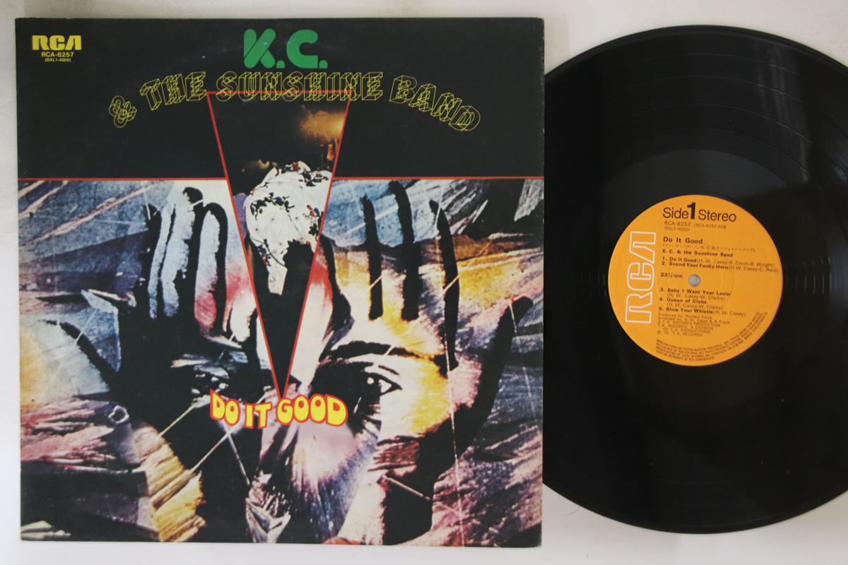 

Виниловая пластинка KC & THE SUNSHINE BAND - Do It Good RCA6257 RCA 1975 Япония Соул/Фанк Б/У