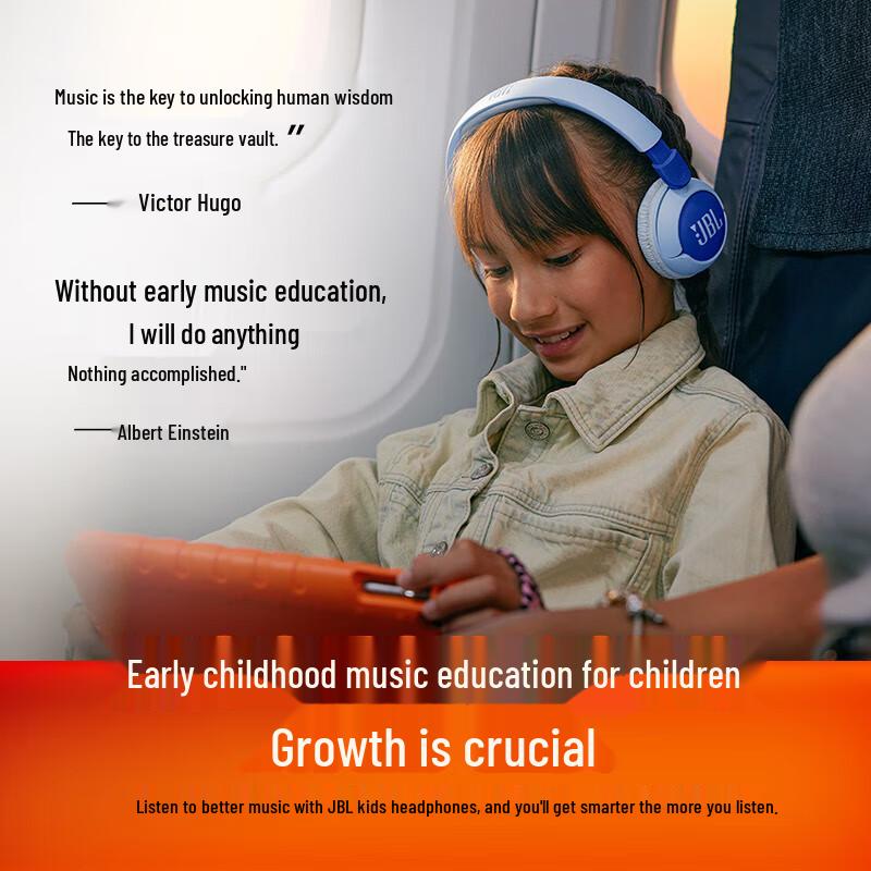 JBL JR320BT Kids Wireless On-Ear Bluetooth Headphones