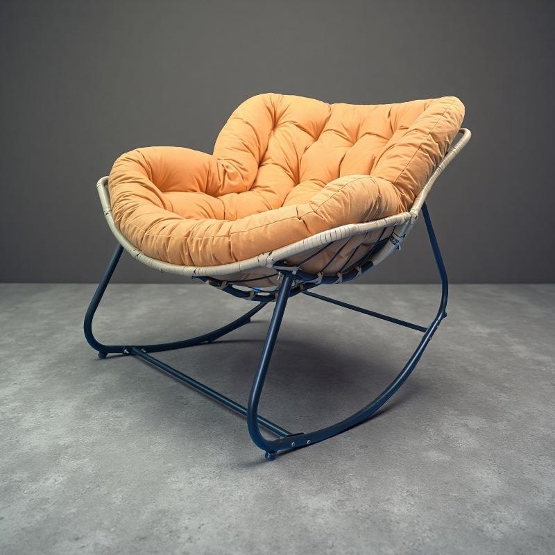 Rocking Recliner Chair: Balcony Leisure Chair, Lay-Flat Nest Chair, Lazy Sofa for Home
