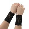 Breathable Lace Wrist Sleeves: Cover Scars & Tattoos with Short Elastic Cuffs