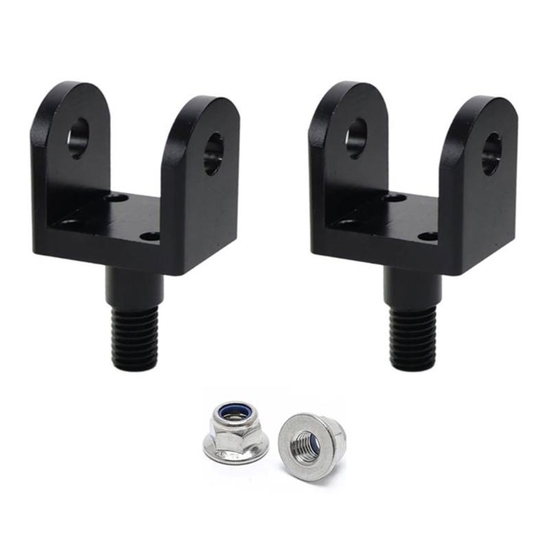 

Strong E Bike Foot Pegs Non Corrosive Aluminum Slip Proof Treads Pattern Cycling Foot Support Suitable for Surron чёрный