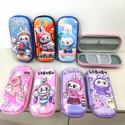 25 New Three-layer Pencil Case 3D Three-dimensional Stationery Box for Men and Women with Large Capacity Cartoon Primary School Students Pencil Case
