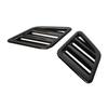 2 Pcs Engine Hood Air Vent Cover ABS Front Upper Bonnet Hood Air Outlet Grille Replacement for Ford