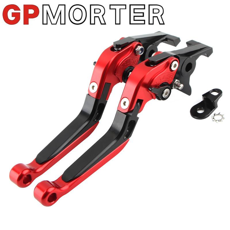 

For honda forza350 forza 350 Motorcycle scooter accessories folding extendable brake levers With parking function красный черный