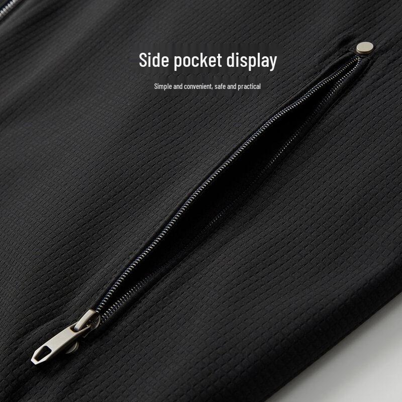 Shanshan Men's Padded Fleece-Lined Hooded Windproof Jacket