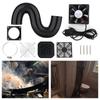 USB 5V Powered Ventilation System 800x800x250mm 4000RPM Fan for Smokes Odor Removal 3D Printing Enclosure Accessories