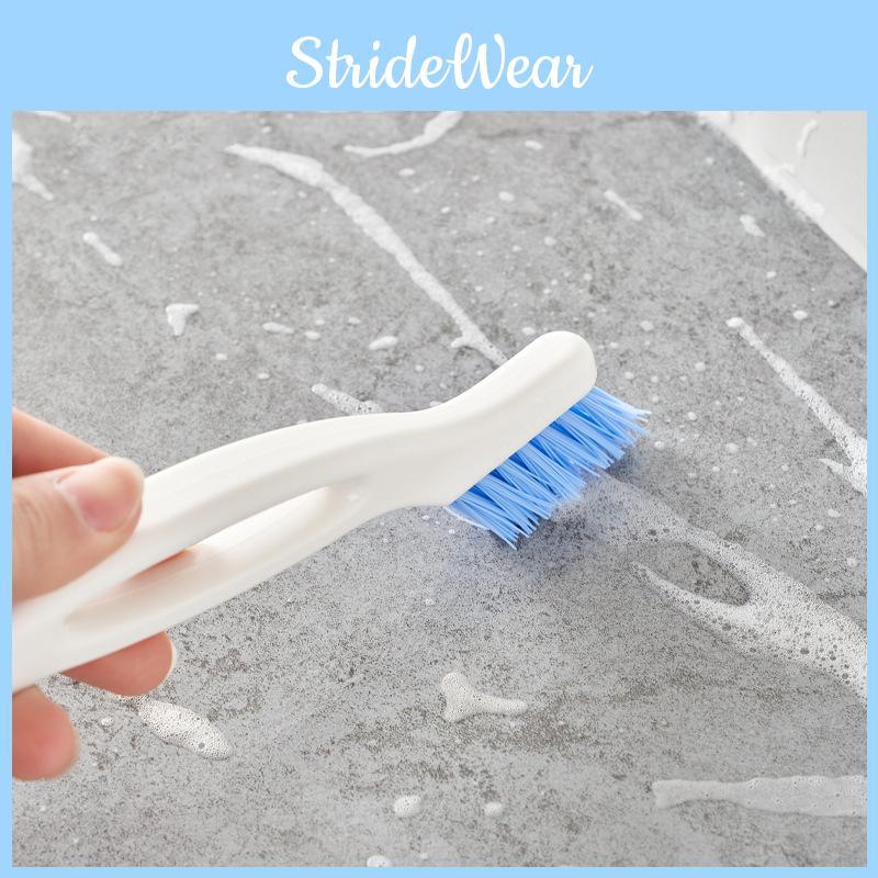 Grout Bathroom Tile Brush With Dual Head For Efficient Cleaning Maintenance Home