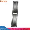 Car Dead Pedal Foot Rest Pedal Cover for Jaguar XE XF E-Pace F-Pace for Range Rover Velar 2016 -  LHD
