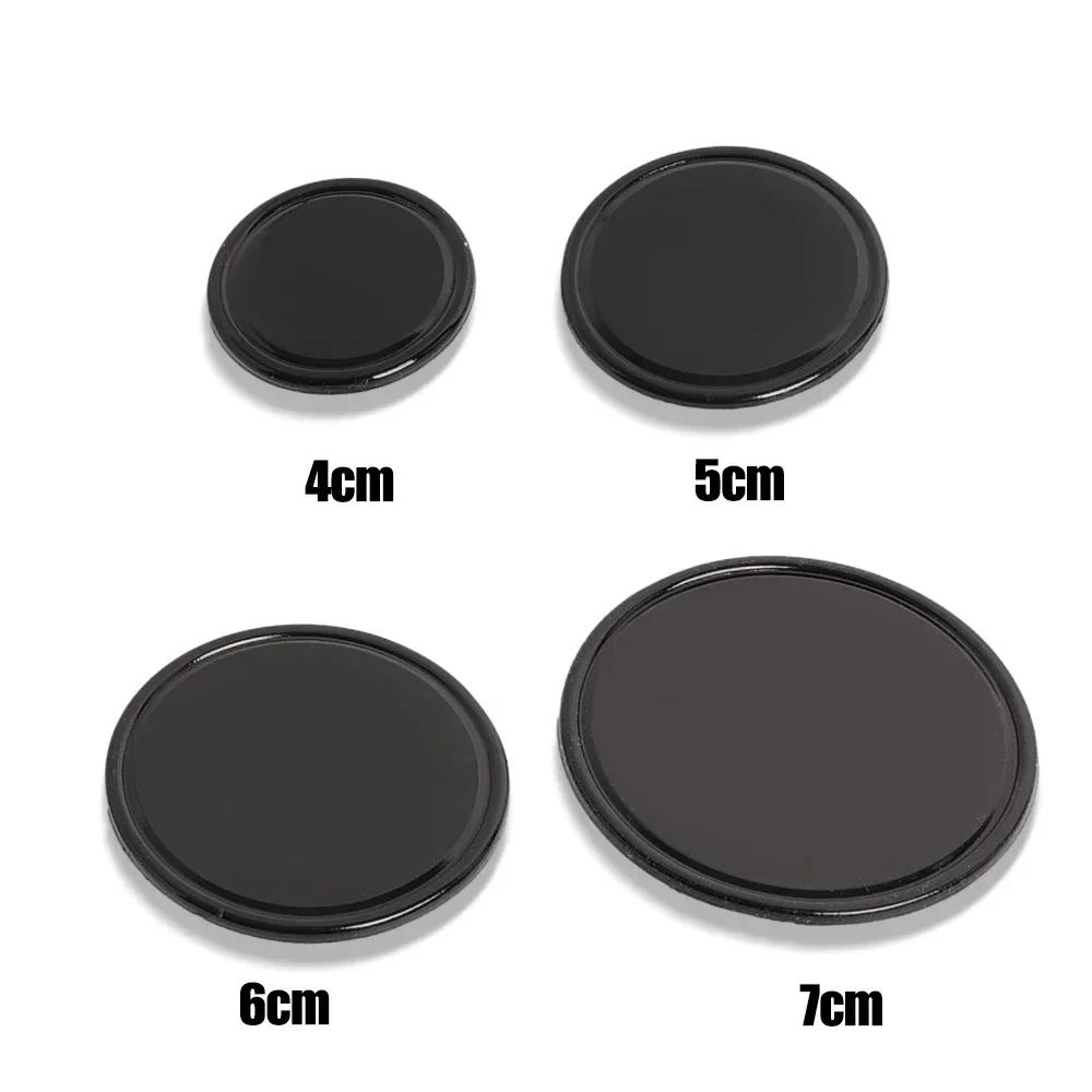 Car Anti Slip Pad 7/6/5/4cm Circular Magic PU Pad Universal Center Console Dashboard Phone Ornament Strongly Stick Anti-slip Mat