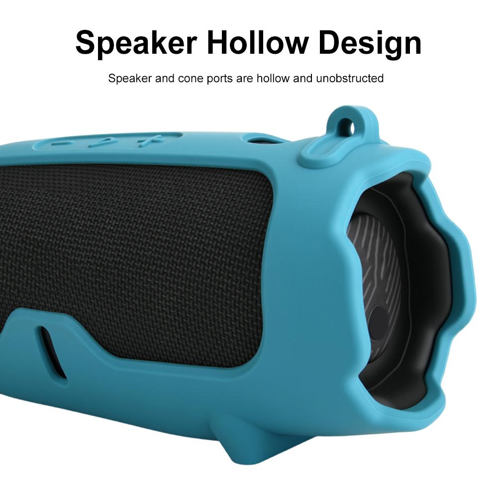 Silikonowe etui ochronne Skin Case dla przenośnego głośnika Bluetooth JBL Charge 6 Miękkie silikonowe etui ochronne Akcesoria do głośnika