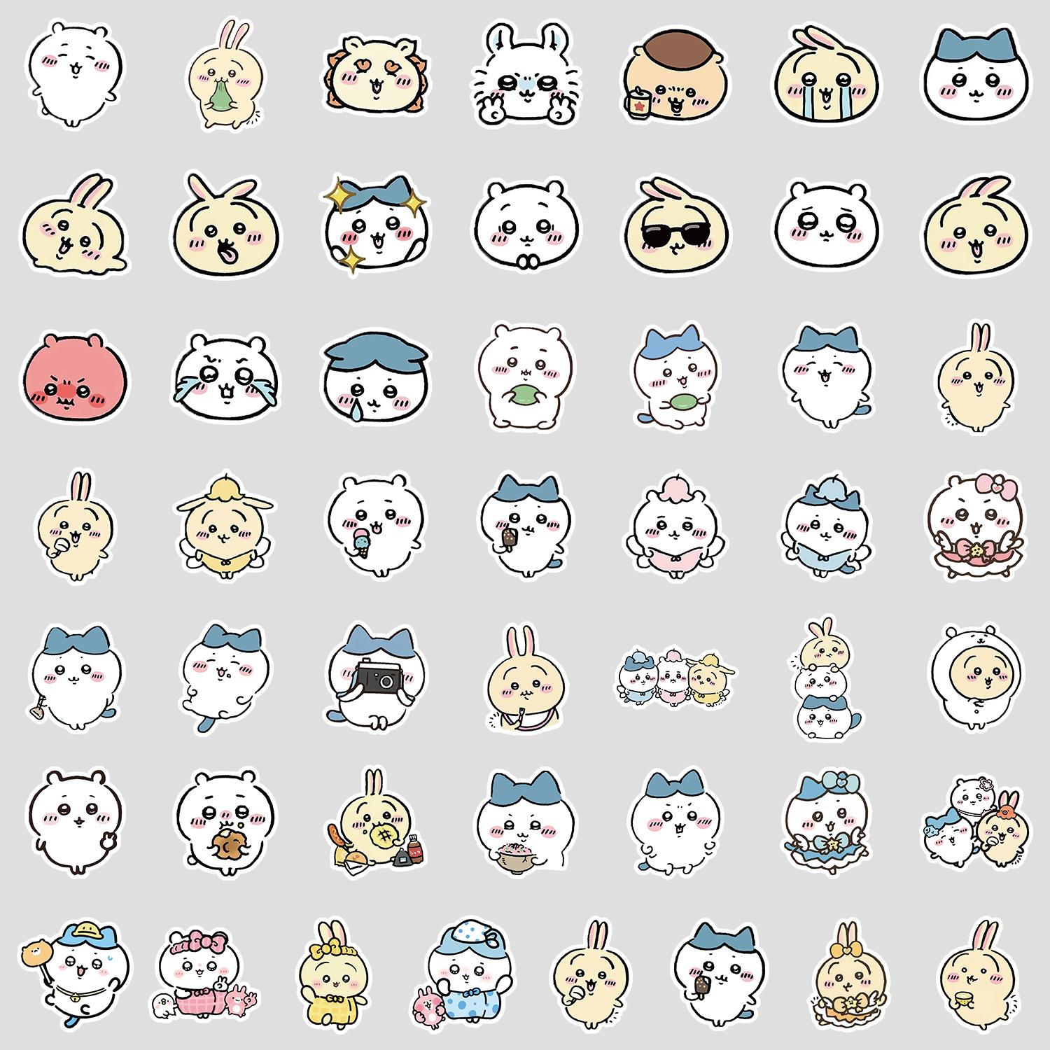 

50 Cute Style Graffiti Stickers Mobile Phone Computer Waterproof Decorative Stickers Creative Stationery Stickers