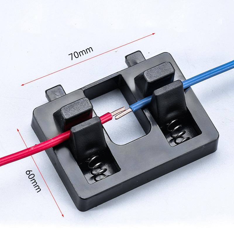1PC Electric Wire Welding Fixture ABS Stabilizing Wire Holder Anti-Slip Clamps For Wire Soldering Repair Locator Soldering Tools