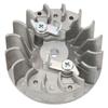 Silver Chainsaw Flywheel Aluminium Alloy Garden Tool Replacement for Husqvarna 137 137e