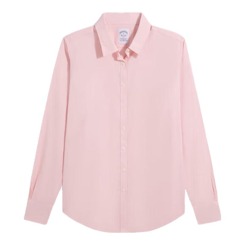 Женская однотонная рубашка Brooks Brothers, не требующая особого ухода 4XL
