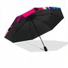 1pc Darth Vader Automatic Folding Umbrella - Compact 8-Rib Design, Durable Plastic & Iron, Daily Use F104025