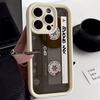 Lucky Tape Pattern Silicone Soft Phone Case For iPhone 16 15 14 13 12 11 Pro Max X XS XR 7 8 Plus 16E SE Shockproof Back Cover