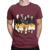 Marillion Mitglieder Vorher Nachher Lustige Grafik 100% Baumwolle T-Shirt Marillion Oberteile T-Shirts Für Unisex