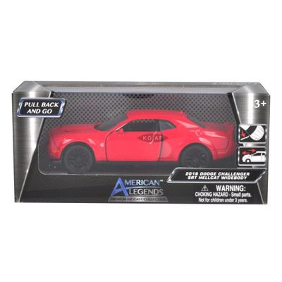 Motor Max 2018 Dodge Challenger SRT Helk Body Die Cast Full Back Minicar 73675 12 X 5.5 X 3.5 Cm Korean Toy