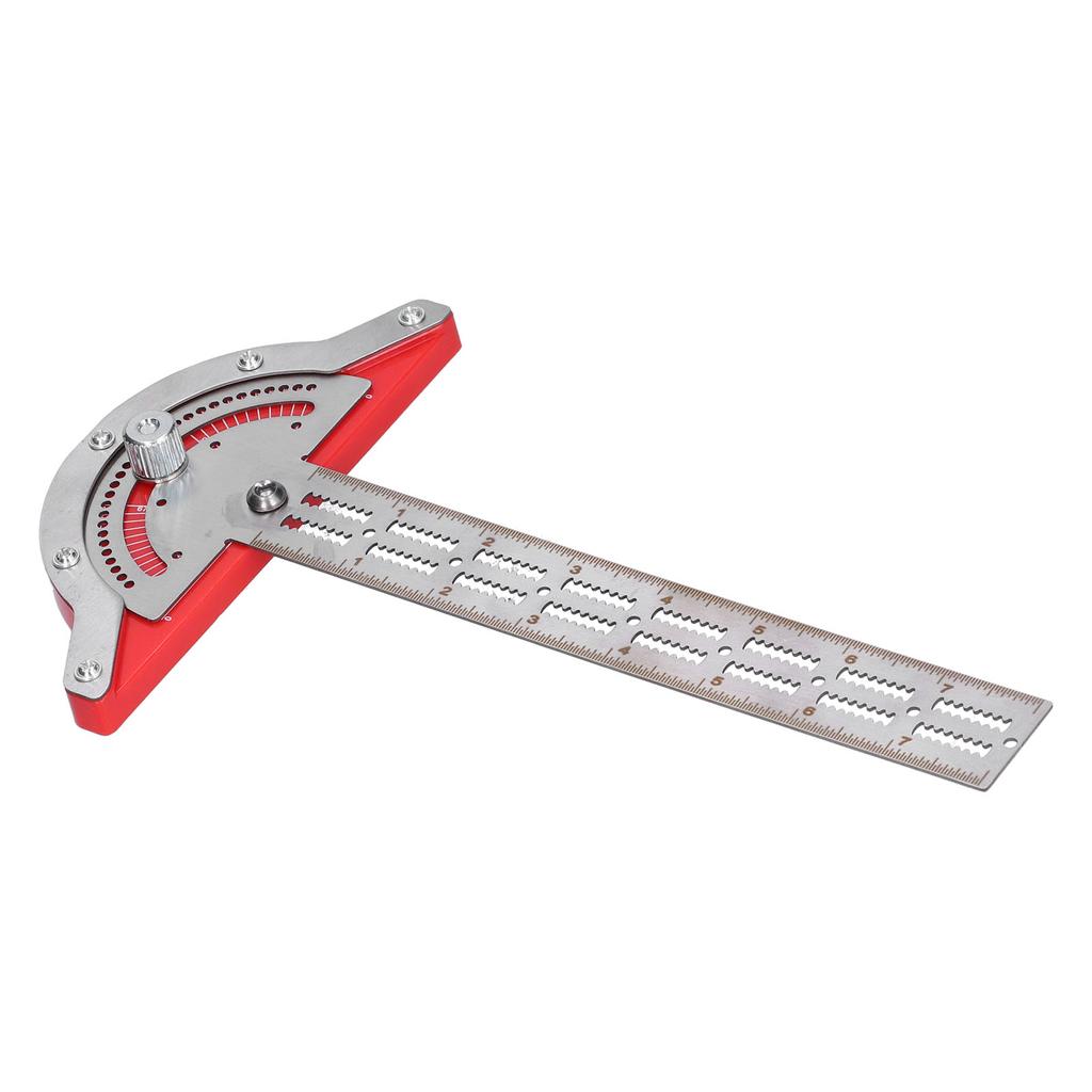 10in Woodworkers Rule Sturdy Clear Scale Precise Wear Resistance with Accessory Measuring Tool