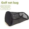 Golf Netztasche Große Kapazität Verschleißfest Schwarz Netztasche Golfbälle Tragehalter