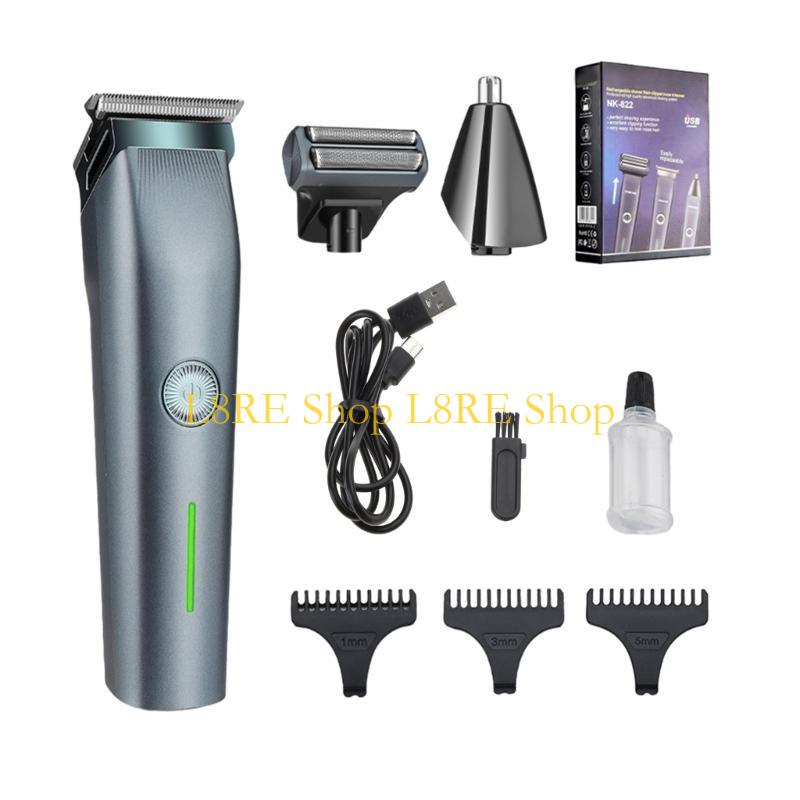 L8RE Hair Clippers Men Professional Beard Trimmer Cordless Electric Hair Clippers Exquisite Outline Smooth Trimmer
