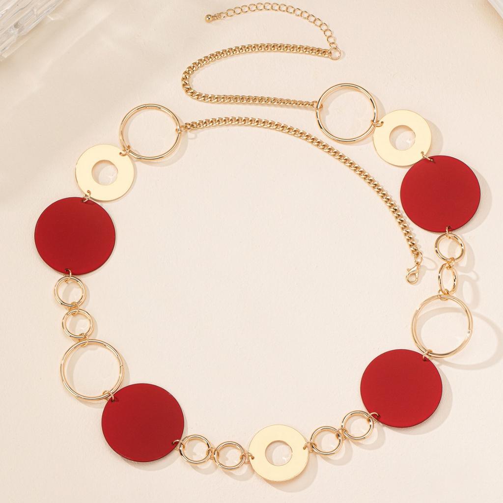 Fashion Simple Hoop Long Necklace for Women