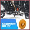 2pcs 5.31 Inch Rear Suspension Bump Stop Strut Bumper Bump Stop for Chevrolet Impala 2014-2020 No.13330714 Rubber Yellow Replace Parts