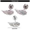 Stylish Wing Shaped Ear Bone Studs Unique Fashion Statement Alloy Materials Comfort Casual Wear
