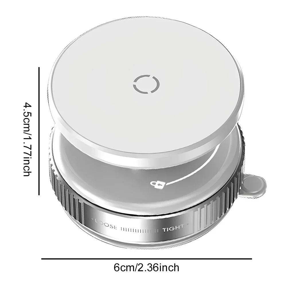 For Magsafe Car Magnetic Holder 360° Rotation Magnetic Car Stable Holder Electric Vacuum Swivel Stand for IPhone/Samsung/Xiaomi