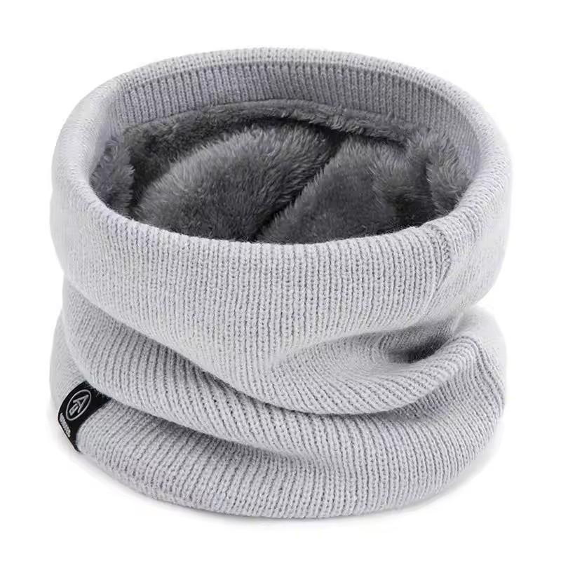 Winter Fashion Warm Knitted Scarf for Unisex Outdoor Sports Skiing Soft Skin Friendly Face Mask Running Thick Cold Proof Scarf