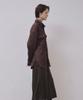 MIDNLOW Suede Shirts Jacket (Brick)_Suede Jacket