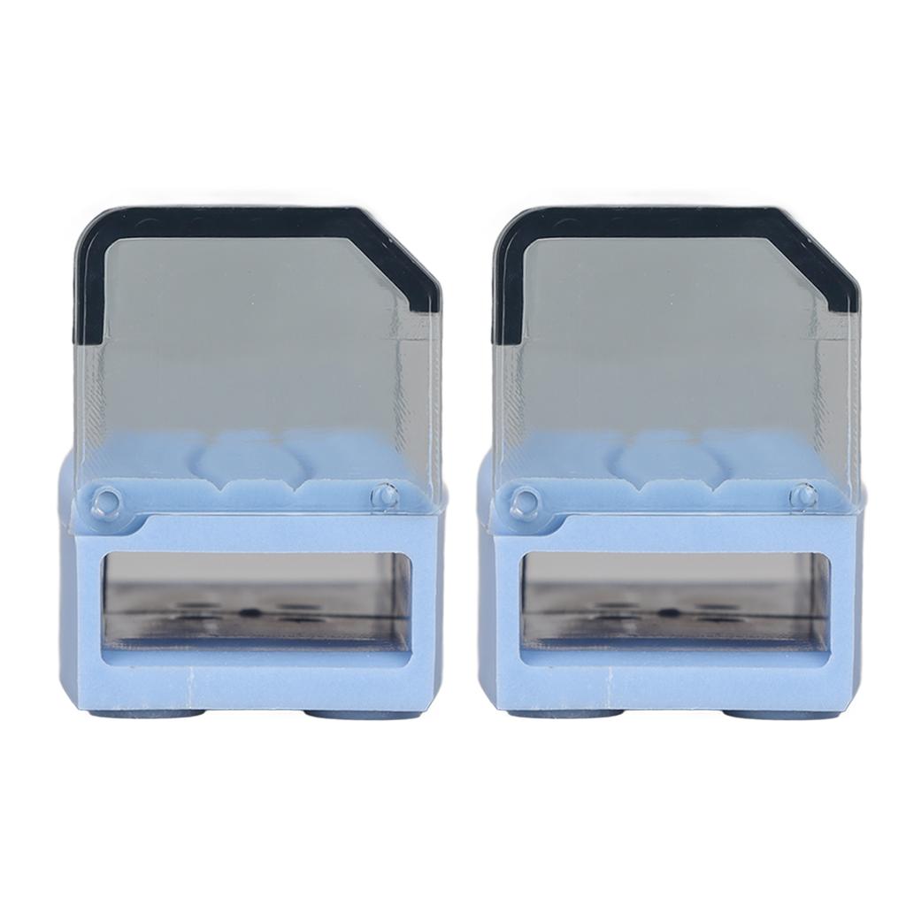 2pcs Dental   Holder Box 18 Holes   Cleaning Autoclavable Case   for Dentist Laboratory