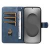 For Samsung Galaxy S26 Ultra Wallet Case T-Shape Lines Leather Phone Cover Stand