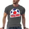 Tracker Trucks Vintage Logo Tshirt Trendy Casual Short Sleeve Shirt