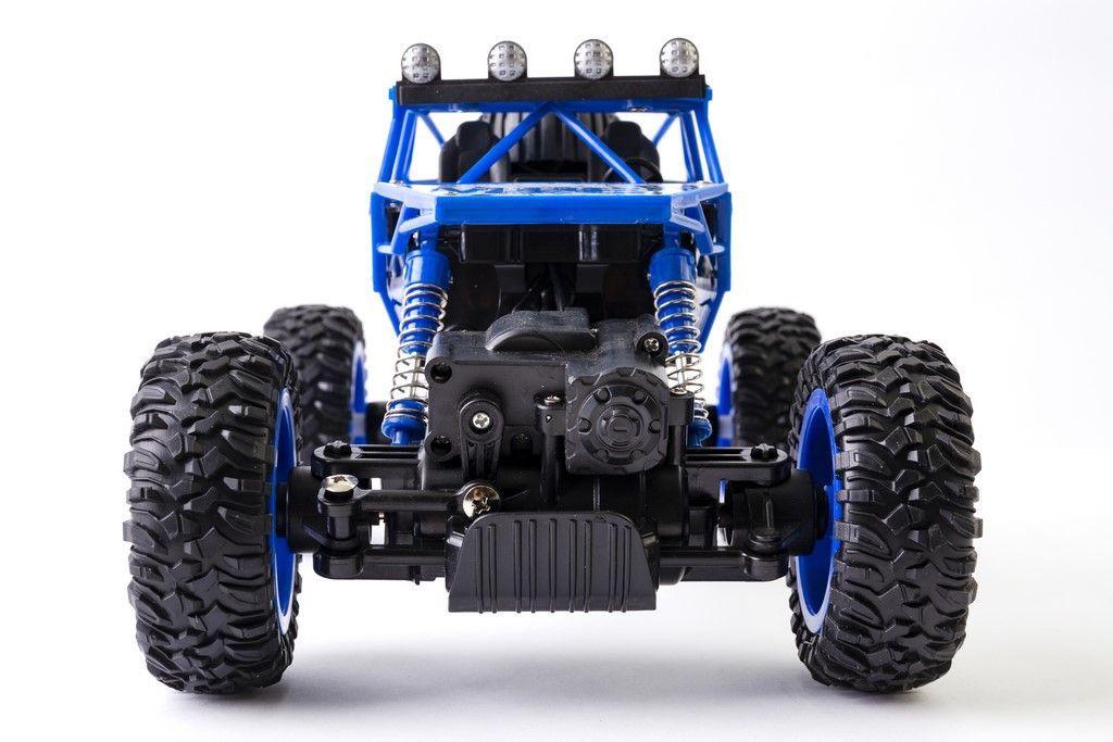 Monster Truck Zdalnie Sterowany Niebieski Duży Zabawka Dla Dzieci 1:12