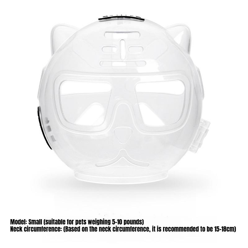 

Cat Space Hood Cat Hood Anti-bite Bath Clipping Nails Fighting Anti-scratch Licking Pet Supplies size