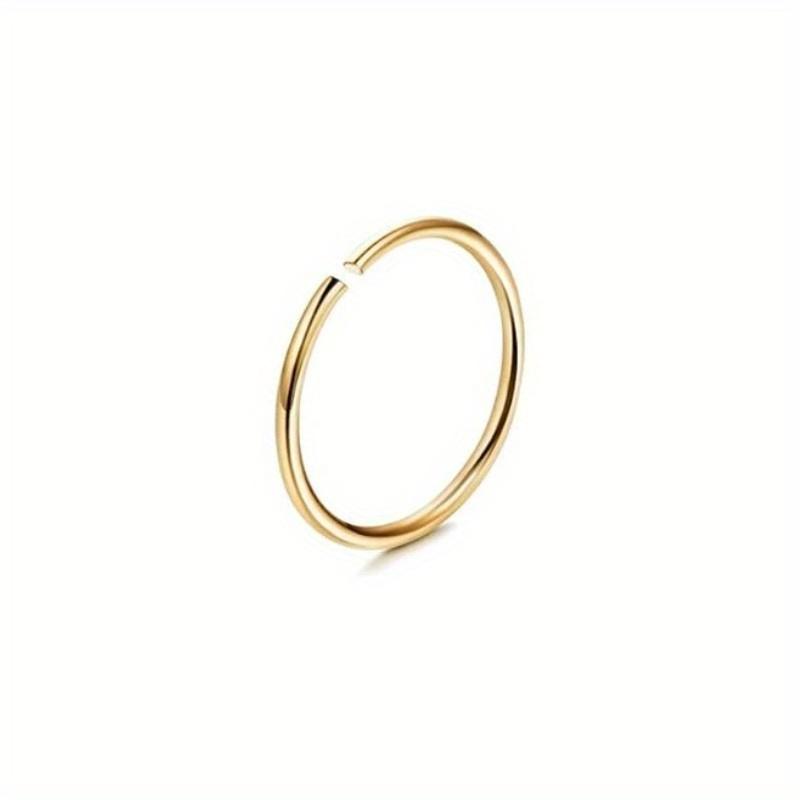 Drperfect Surgical Stainless Steel 16G Cartilage Earrings Studs Helix Couch Hoop Piercing Earrings Set Opal Shiny Earrings