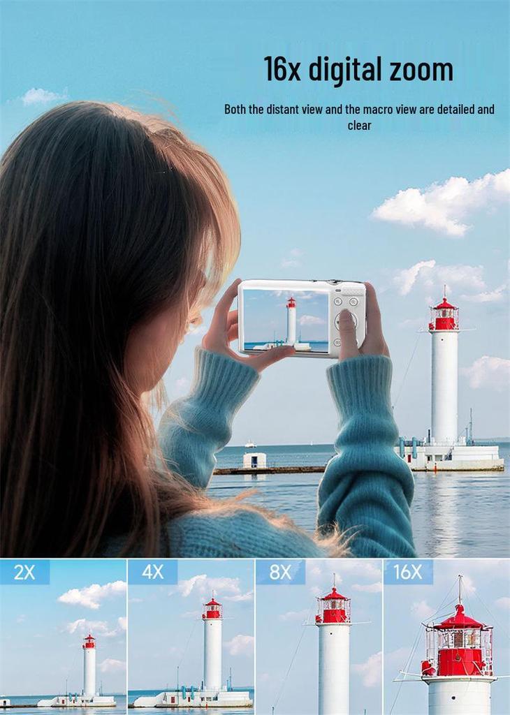 New Arrival: S95PRO CCD HD Portable Travel Digital Camera - Entry-Level, Affordable, Compact Card Camera