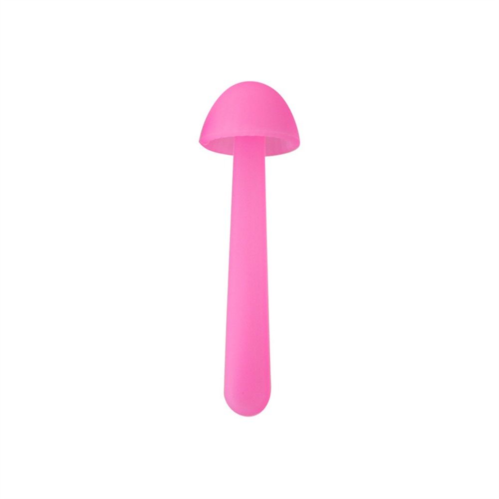 

Silicone Exquisite Bookcase Back To School Mushroom Cilp Cute Mushroom Bookmark Children 5.1cm розовый