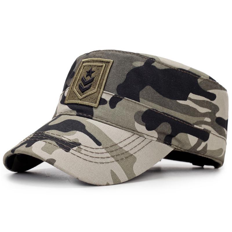 Herren-Schiebermütze im koreanischen Camouflage-Stil – trendige, lässige Entenschnabelmütze für Frühling/Herbst