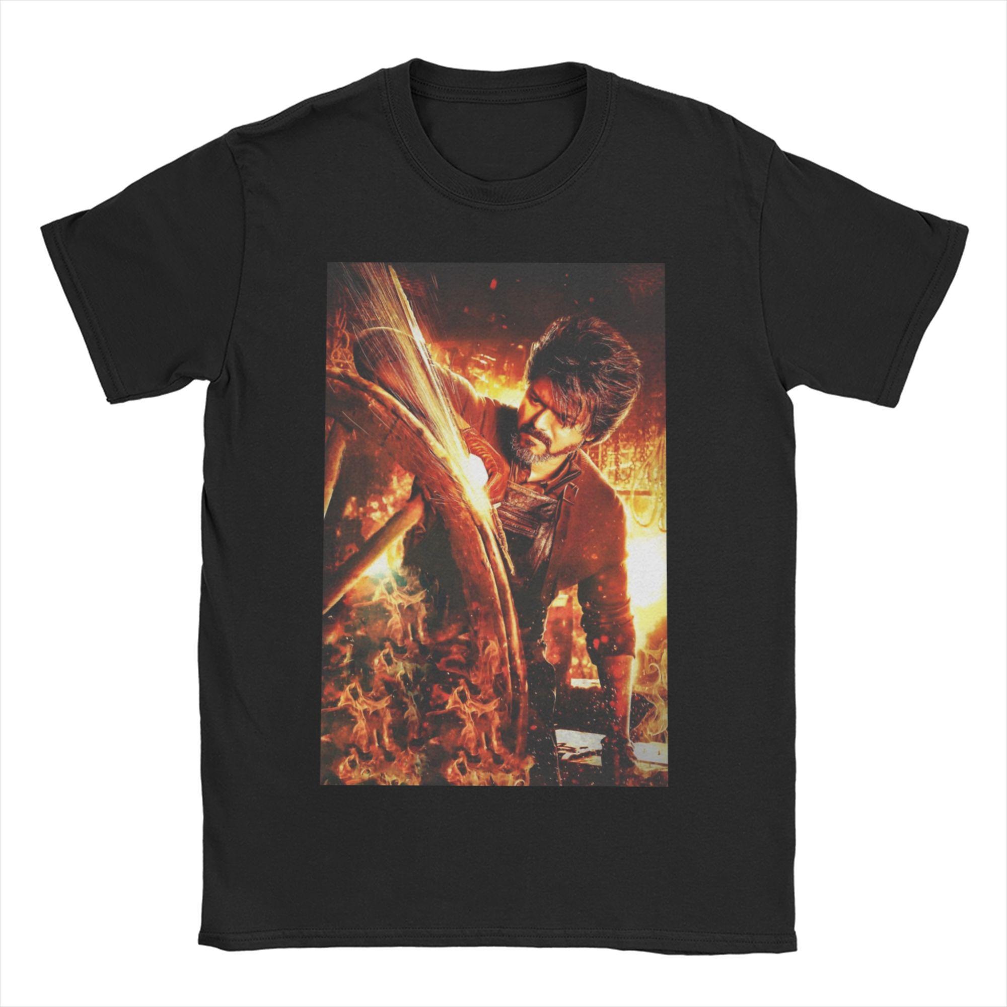 

Thalapathy Vijay Movie Jana Nayagan Men Women T Shirt Leisure Tees Short Sleeve Round Neck TShirts Cotton Party Clothes 4XL