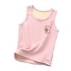 Unisex Kids Thermal Fleece Sleeveless Vest – Thickened Winter Base Layer Top