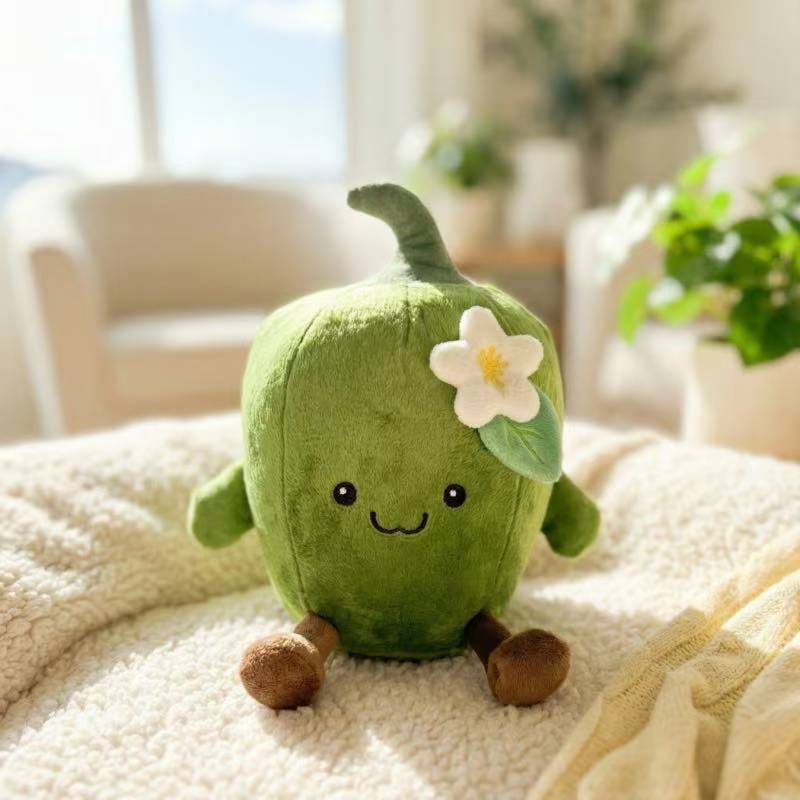 Newest Vegetable Baby Doll Kawaii Stuffed Plush Toy Figure Doll Cartoon Anime Cute Pillow Kids Birthday Holiday Gift Doll