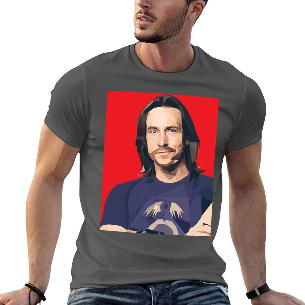 Matthew Mercer Low Poly Tshirt Casual Fashion Short Sleeve Cotton Tshirt
