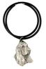 Basset Hound II - Necklace with Dog, Silver-plated Pendant for Dog Fan, Unique Jewelry by Brand
